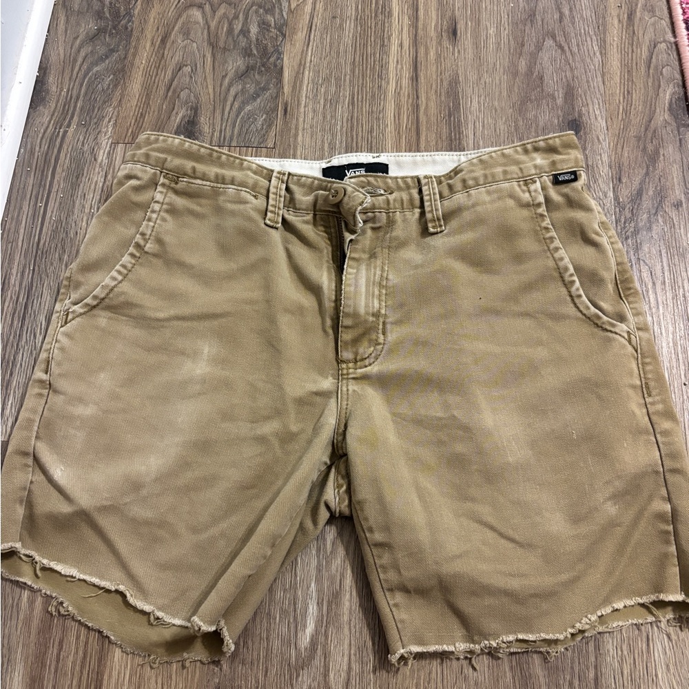 Distressed Vans Vintage Shorts
